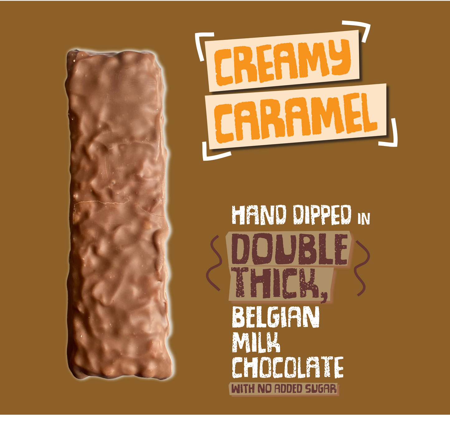 10 x Creamy Caramel Marshmallow Crispy Puff Protein Bars